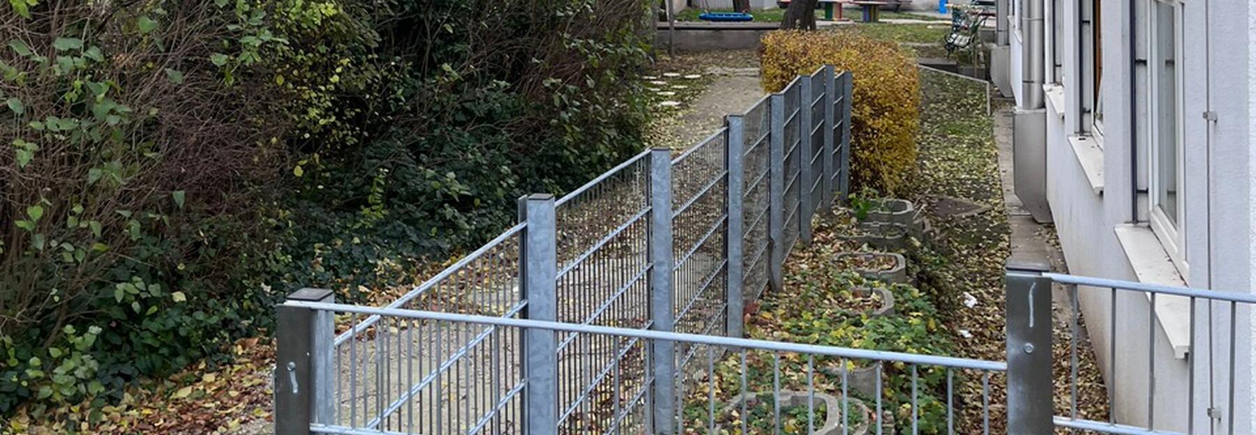 Schulgarten derzeit