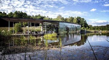 UnterWasserReich Schrems, Gebäude am Wasser