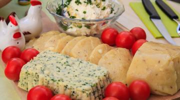 Sensen macht hungrig: Zum Abschluss kommen Glundner Käse & Co auf den Tisch © Uwe Grinzinger Glundner Käse &