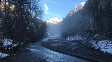 Der Talboden gehört fast zur Gänze der Lutz alleine und der Blick reicht bis zum Rothorn. (c) Christina Schwann