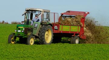 Organischer Dünger in der Landwirtschaft