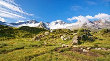 Berglandschaft im Hochgebirgs-Naturpark Zillertaler Alpen