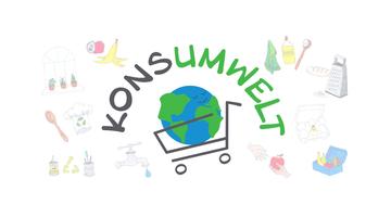 KonsUmwelt Logo und Illustrationen