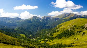 Wunderschöne Nockberge im Sommer