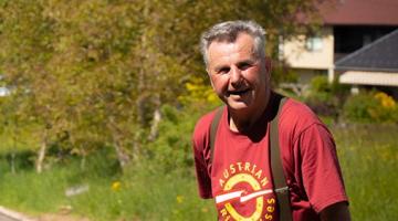 Johann Kimberger © Wildblumenwiesenverein St. Ulrich Johann Kimberger
