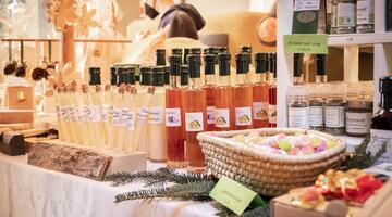 regionale Produkte am Bauernmarkt im Naturpark-Zentrum Ötscher-Basis