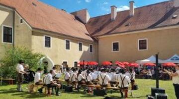 Marktfest im Schulhof des Münsters