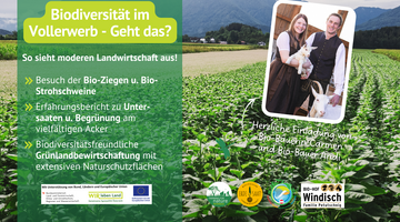 Einladungsbeschreibung zum Farming for Nature Bauernhofspaziergang