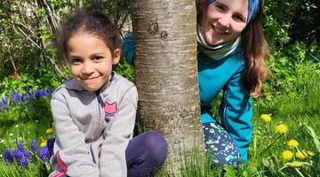 Ostereiersuche auf der Ruine Kaja