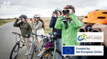 City Nature Challenge: Zwischen Schilf und Steppe - Fahrradtour