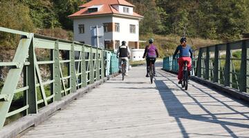 E-Bike-Tour entlang des ehemaligen Eisernen Vorhanges