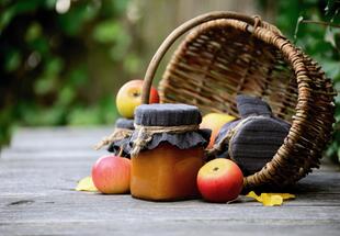 Marmelade im Glas
