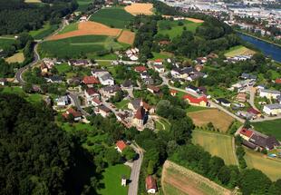 Vogelperspektive Gemeinde Schleißheim