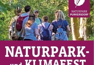 Naturpark- & Klimafestplakat
