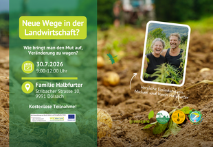 Einladungsbeschreibung Bauernhofspaziergang am 30.7.2026