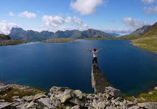 Magischer Bergseemoment - Oberseitsee im Defereggental