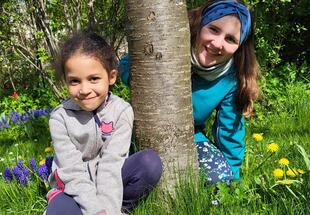 Ostereiersuche auf der Ruine Kaja
