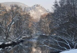 Winterwanderung zum 'Umlaufblick'
