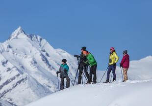 Schneeschuhtour im Angesicht des Großglockners
