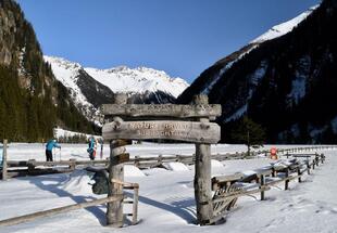 Winterwanderung ins Seebachtal
