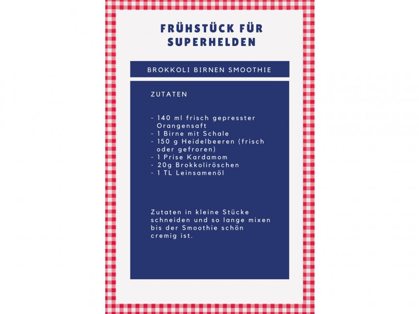 Heimisches Superfood zum Frühstück