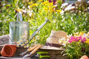 Garten Fruehling
