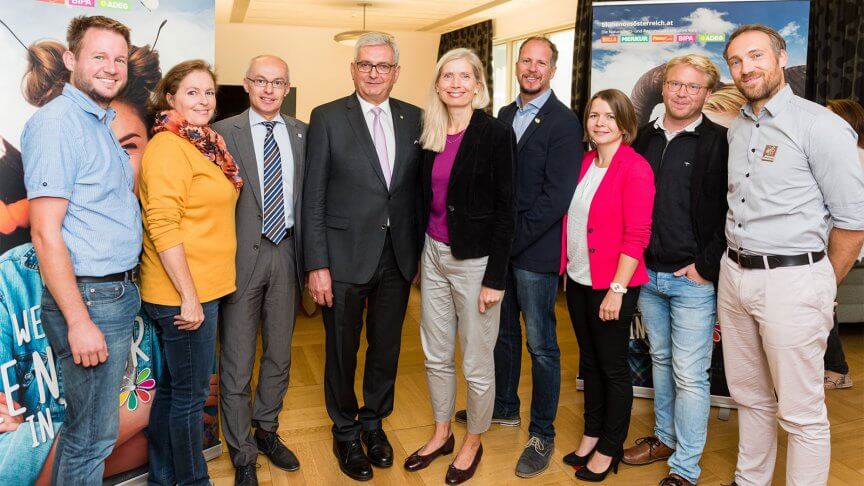 Gruppenfoto © Blühendes Österreich/Dusek